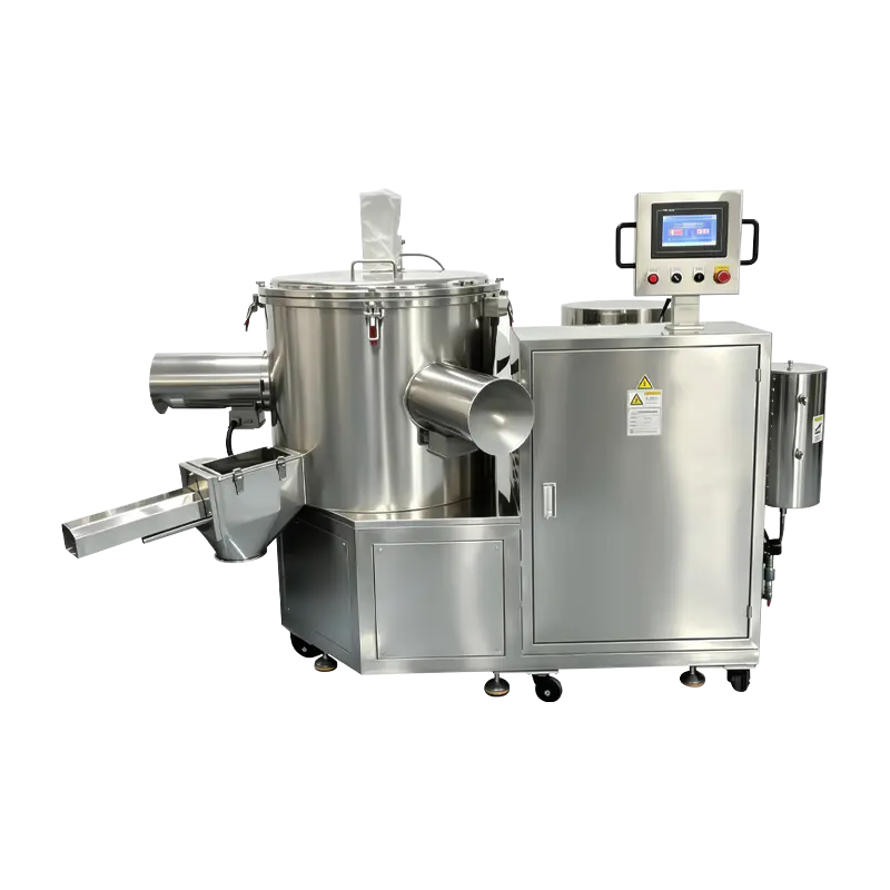 Mixer Bubuk Kosmetik Geser Tinggi Industri 200L dengan Triple Chopper